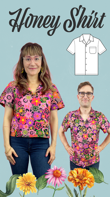 Honey Shirt PDF Sewing Pattern